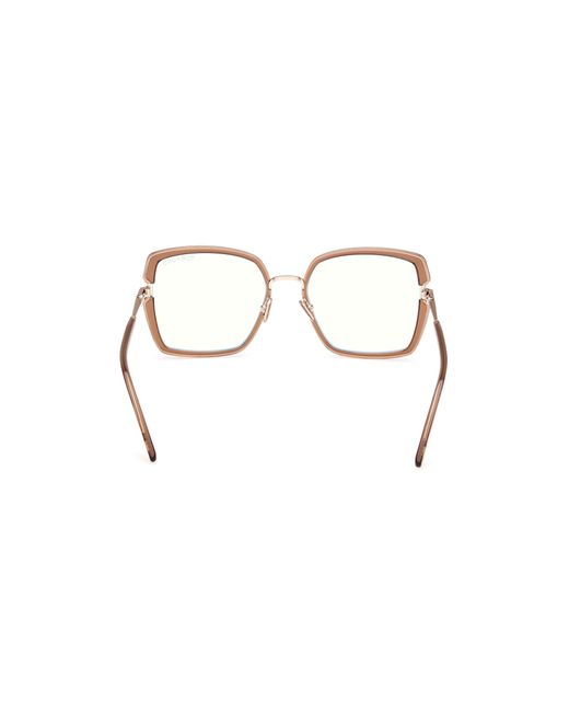 Tom Ford Black Ft5985-B 045 Optical Frames Injected Squared Normal