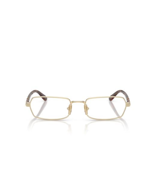 Vogue Eyewear Black Vo4351 848 Optical Frames Metal Transparent Geometric Normal