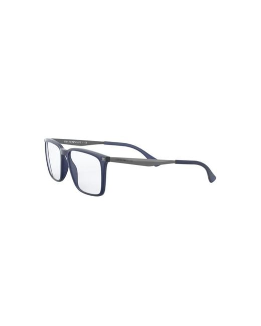 Emporio Armani Black Ea3169 5842 Optical Frames Plastic Squared for men
