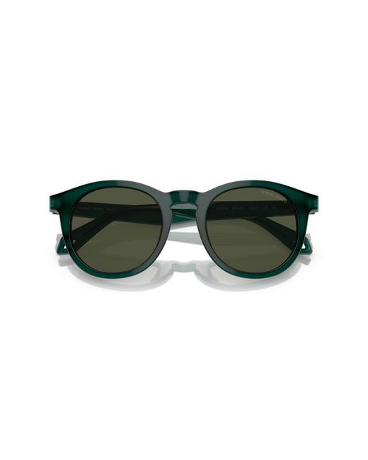 Giorgio Armani Green Ar8192 604431 Sunglasses Acetate Pantos Normal for men