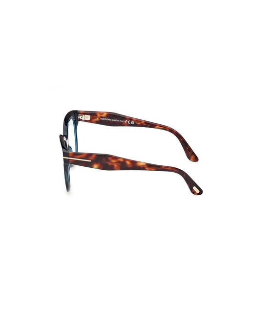 Tom Ford Black Ft5987-B 092 Optical Frames Acetate Butterfly Normal