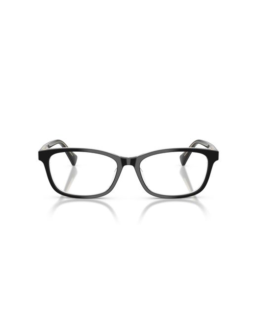 Ralph Lauren Black Ra7194U 6297 Optical Frames Acetate Transparent Squared Normal