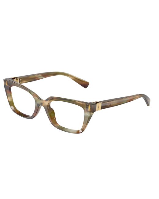 Dolce & Gabbana Black Dg3436 3446 Optical Frames Acetate Transparent Squared Normal