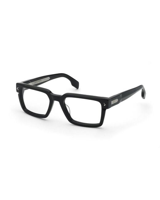 Lozza Black Vl4381M Adagio 7 700 Optical Frames Acetate Squared for men