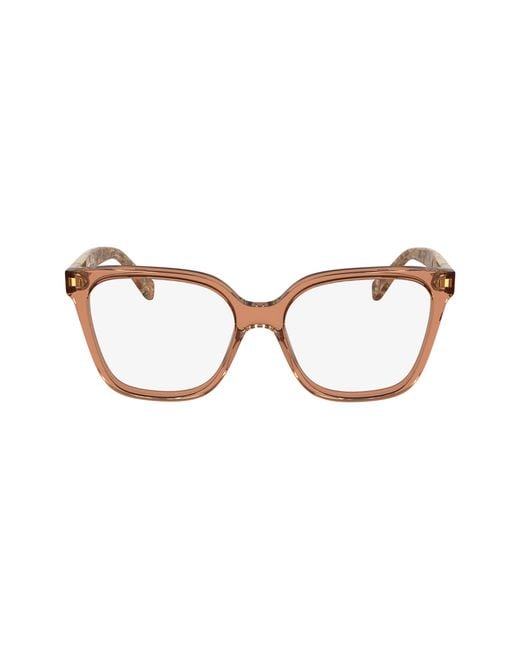 Longchamp Black Lo2765 842 Optical Frames Acetate Squared Normal