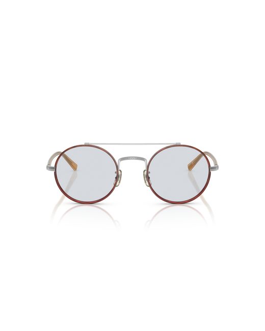 Oliver Peoples Black Ov1355T Etlin 5036 Optical Frames Titanium Light Round Normal