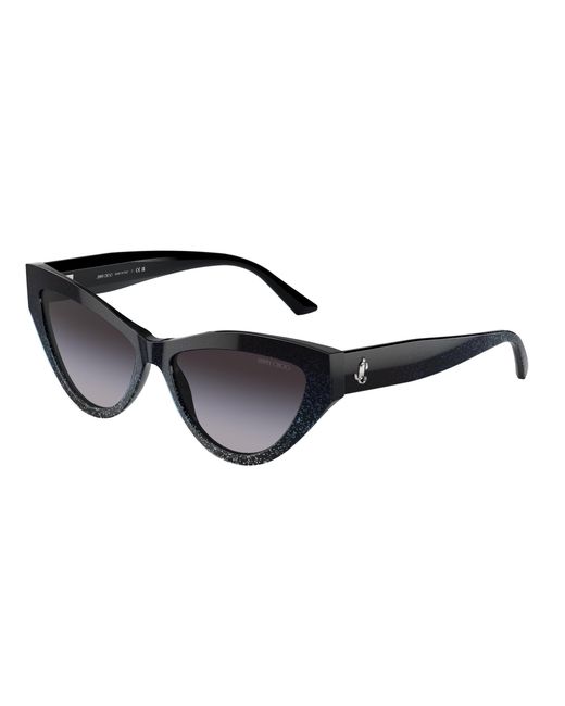 Jimmy Choo Black Jc5004 504587 Sunglasses Acetate Cat Eye Normal Shaded