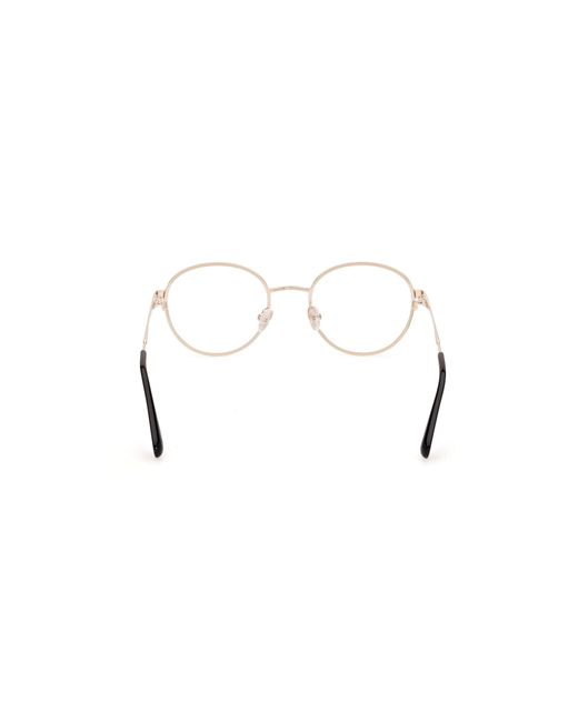 MAX&Co. Black Mo5138 005 Optical Frames Metal Round Normal