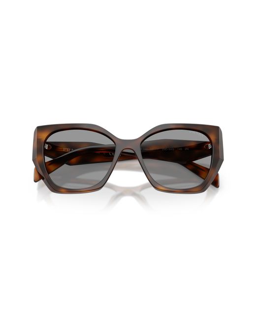 Prada Black Pr 19Zs 20D50Q Sunglasses Acetate Pillow Normal