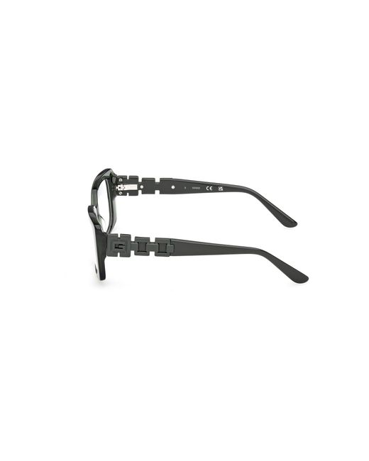 Guess Black Gu50322 096 Optical Frames Acetate Squared Normal