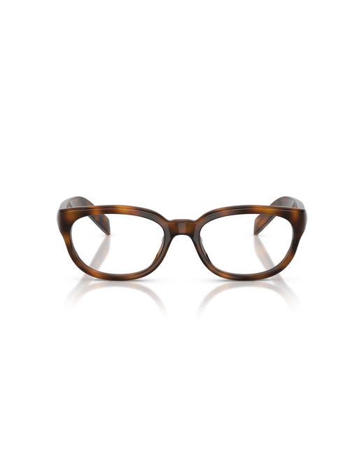 Prada Black Pr D03Vu 20D1O1 Optical Frames Acetate Transparent Pantos Normal