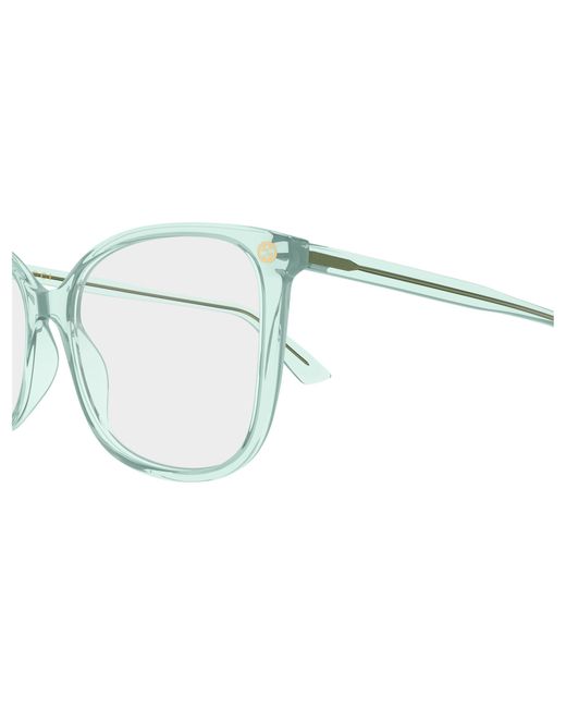 Gucci Black Gg0026O 024 Optical Frames Acetate Transparent Cat Eye