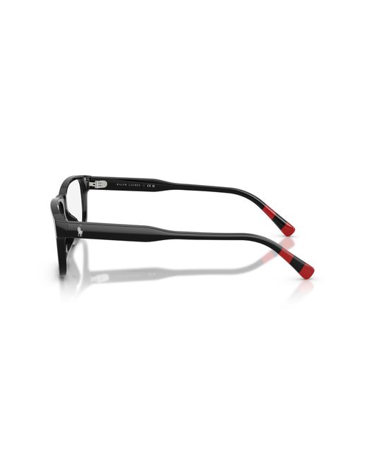 Polo Ralph Lauren Black Ph2302U 5001 Optical Frames Acetate Transparent Squared Normal for men