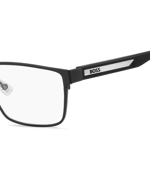Boss Black Boss 1912/G 003 Optical Frames Metal Squared Normal for men