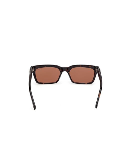 Guess Black Gu00300 52E Sunglasses Injected Squared Normal for men