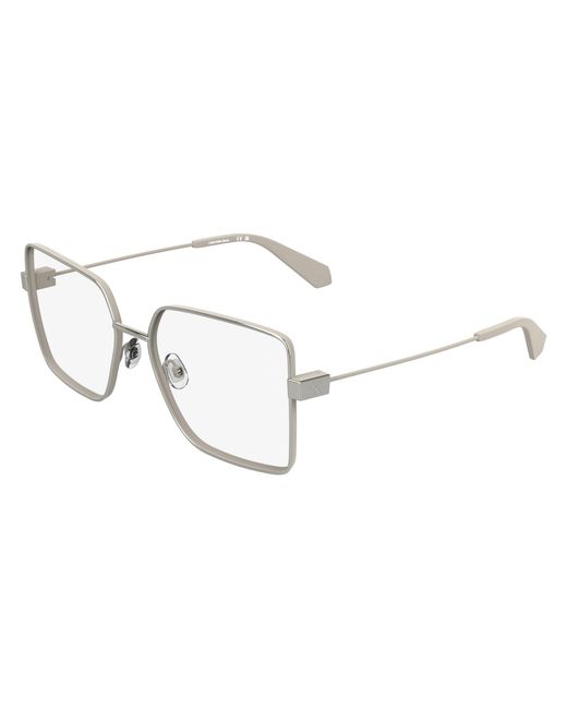 Calvin Klein Black Ckj26203 042 Optical Frames Metal Squared Normal