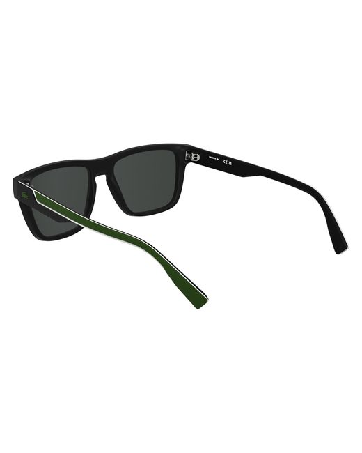 Lacoste Black L6058S 002 Sunglasses Bio-Inject Squared Normal for men
