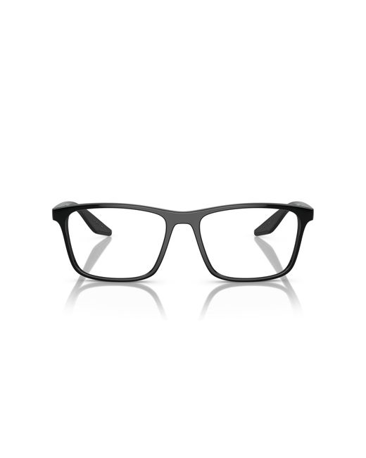 Prada Linea Rossa Black Ps 01Qv 1Ab1O1 Optical Frames Nylon Transparent Pillow Normal for men