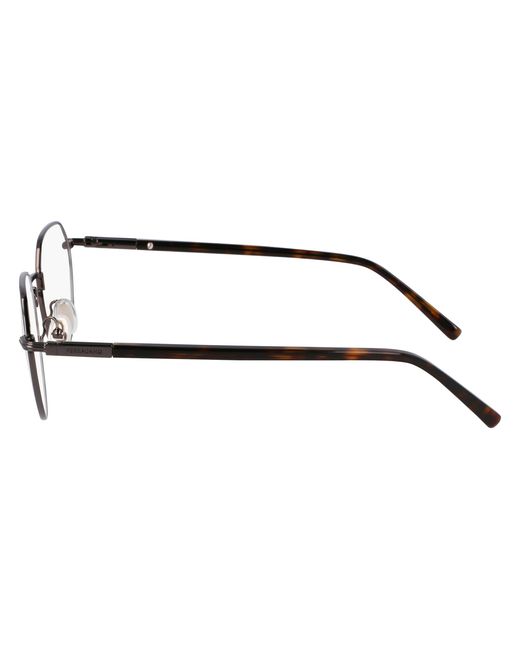 Ferragamo Black Sf2233 027 Optical Frames Acetate Round Normal