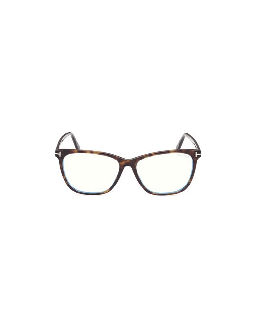 Tom Ford Black Ft5762-B 052 Optical Frames Acetate Squared Normal