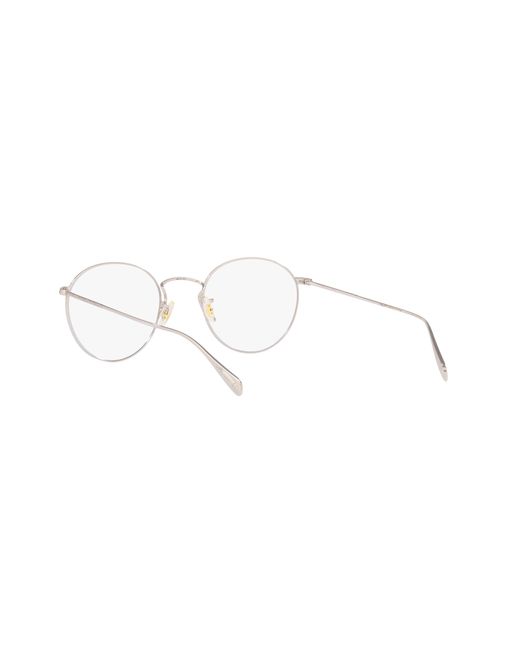 Oliver Peoples Black Ov1186 Coleridge 5036 Optical Frames Metal Transparent Pantos Normal for men