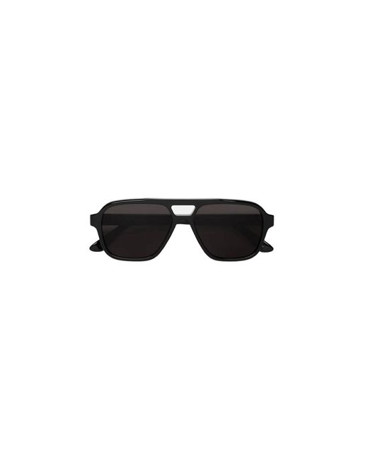 Retrosuperfuture Black Pez Maneval Sunglasses Acetate Squared Normal