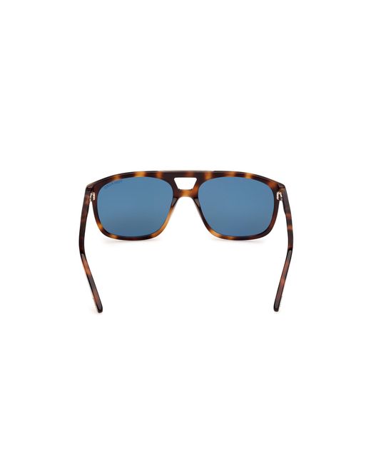 Tom Ford Black Ft1338 Brianna-02 53V Sunglasses Acetate Squared Normal