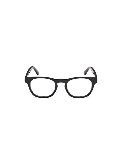 Web Black We5468 001 Optical Frames Acetate Round Normal for men