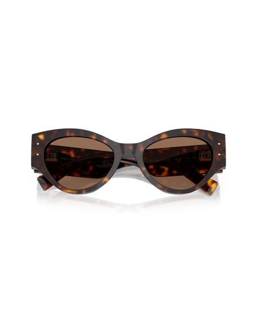 Dolce & Gabbana Black Dg4480 502/73 Sunglasses Acetate Butterfly Normal