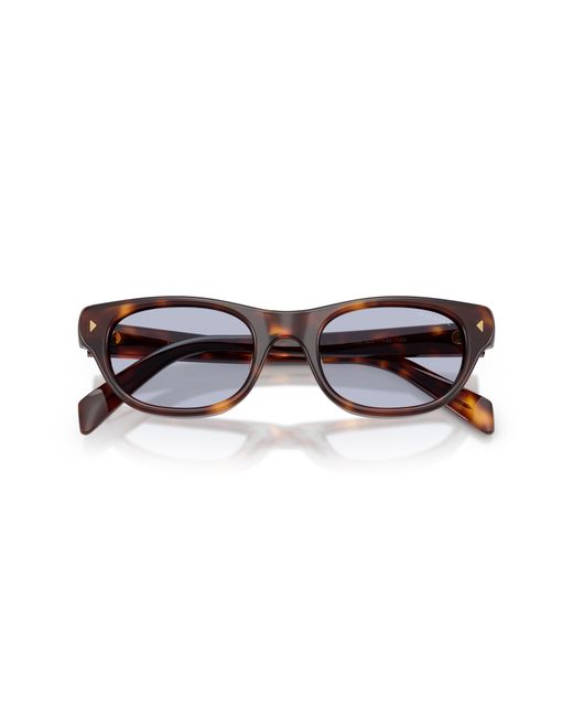 Prada Black Pr C08S 15W30X Sunglasses Acetate Cat Eye Normal
