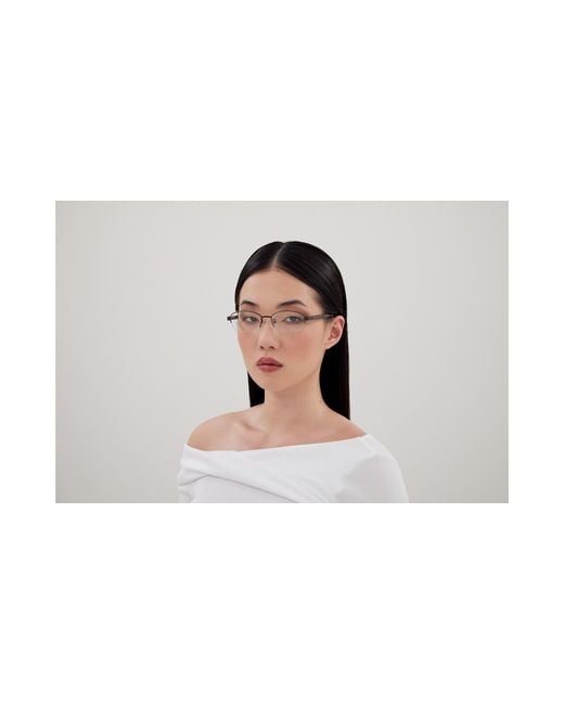 Gucci Black Gg1742Oj 002 Optical Frames Titanium Transparent Round