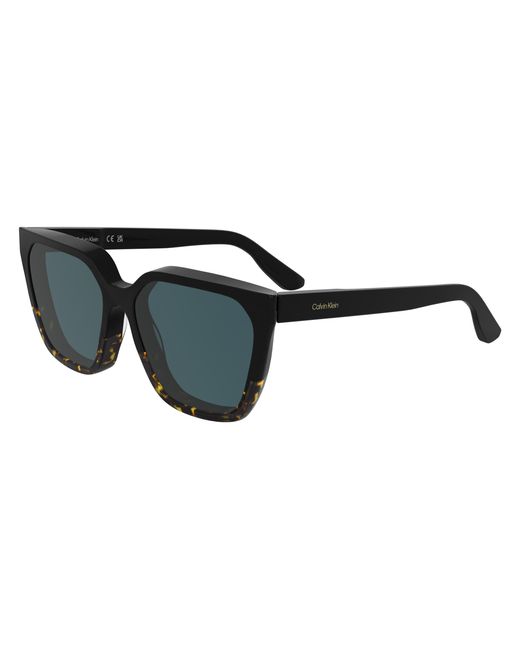 Calvin Klein Black Ck25500S 006 Sunglasses Acetate Squared Normal