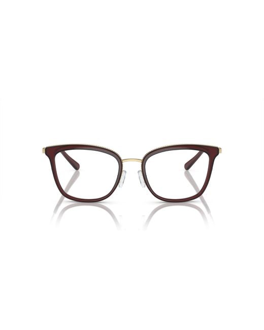 Michael Kors Black Mk3032 Coconut Grove 3949 Optical Frames Metal Transparent Squared Normal