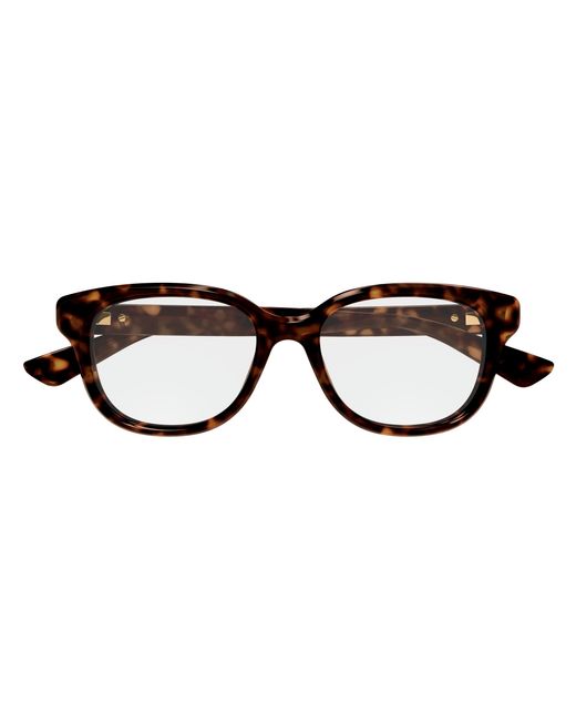Gucci Black Gg1833Ok 002 Optical Frames Injected Transparent Squared