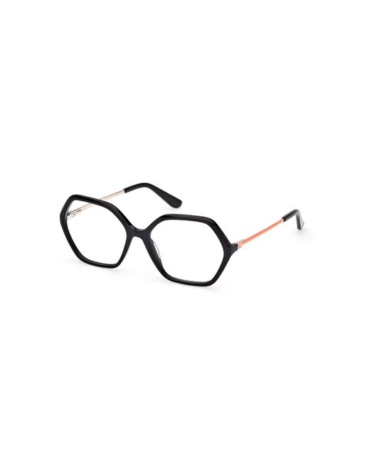 Guess Black Gu50149 001 Optical Frames Acetate Geometric Normal