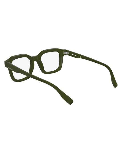 Karl Lagerfeld Black Kl6197 001 Optical Frames Bio-Inject Squared Normal for men