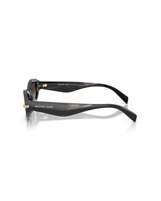 Michael Kors Black Mk2260D Wilmington 40348G Sunglasses Acetate Round Normal Shaded