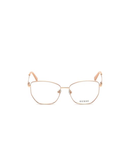 Guess Black Gu2825 028 Optical Frames Metal Squared Normal