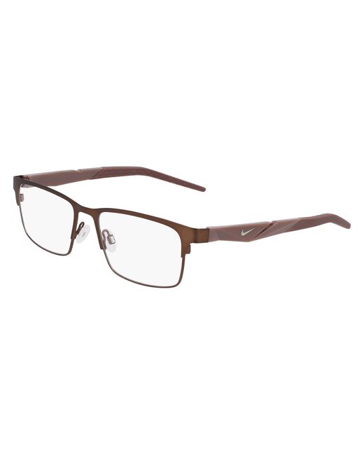 Nike Black 8154 201 Optical Frames Metal Squared Normal Photochromatic for men