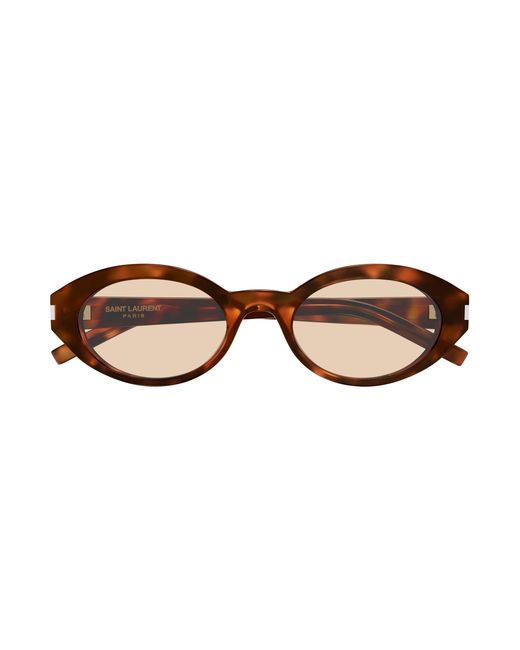 Saint Laurent Black Sl 567 008 Sunglasses Acetate Round