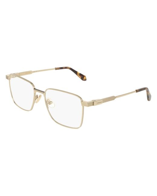 Ferragamo Black Sf2601 710 Optical Frames Titanium Squared Normal for men