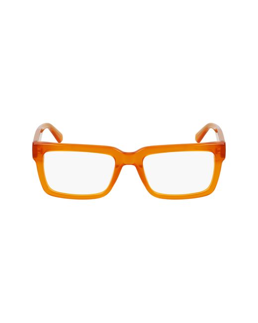 Calvin Klein Black Ckj24616 201 Optical Frames Acetate Squared Normal for men