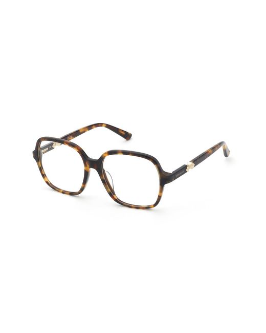 Nina Ricci Black Vnr448 745 Optical Frames Acetate Squared