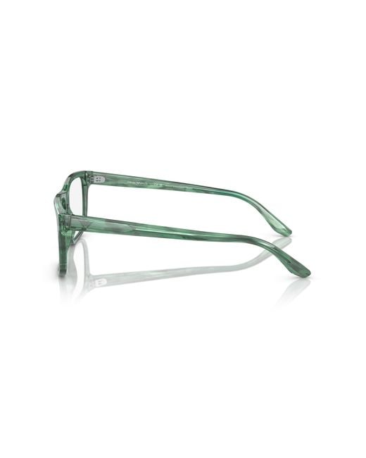 Emporio Armani Black Ea3218 5168 Optical Frames Acetate Squared for men