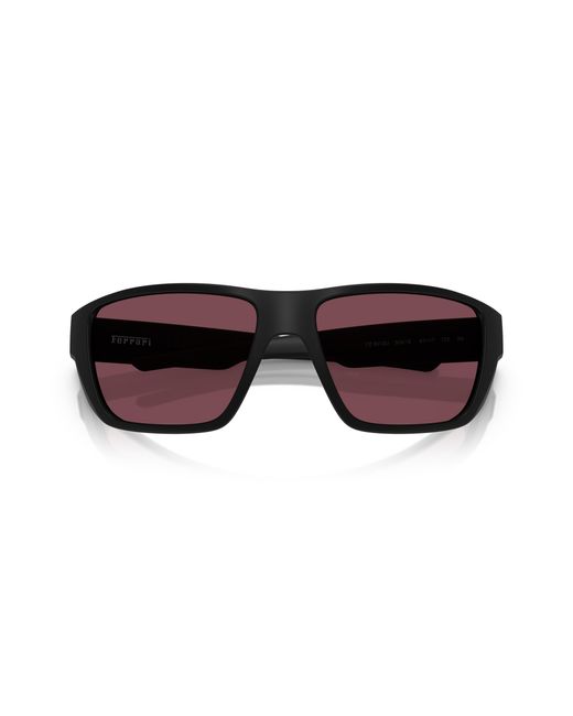 FERRARI SCUDERIA Black Fz6012U 504/1E Sunglasses Injected Squared Normal for men