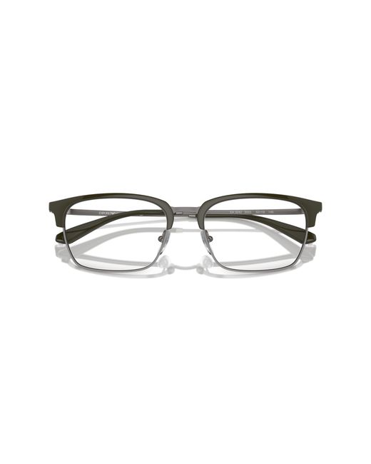 Emporio Armani Black Ea3243 3003 Optical Frames Injected Transparent Pillow Normal for men