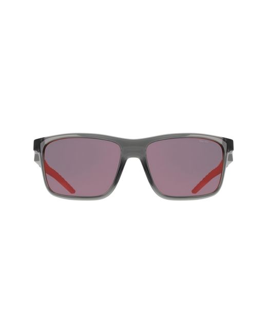 Nike Black Radeon Byte Io0103X 084 Sunglasses Bio-Injected Squared Normal for men