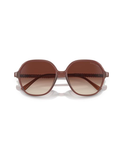 Michael Kors Black Mk2186U Bali 354813 Sunglasses Injected Geometric Normal Shaded