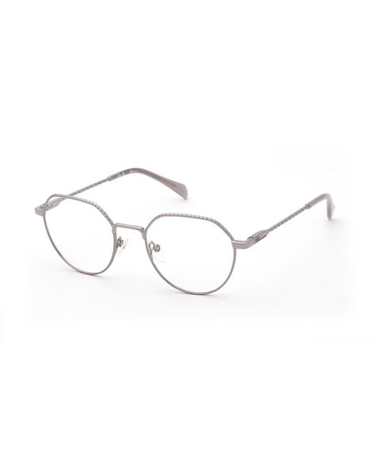 Blumarine Black Vbm259 08Tp Optical Frames Metal Geometric