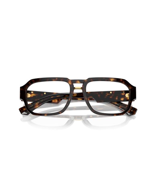 Dolce & Gabbana Black Dg3389 502 Optical Frames Acetate Pilot Normal for men